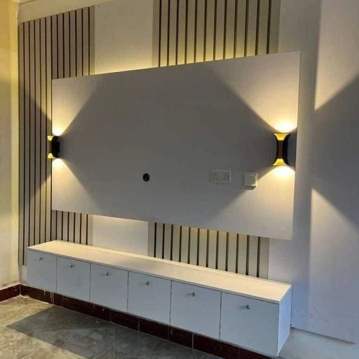 Ahşap Televizyon Üniteleri Modeli 12